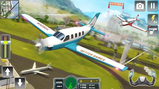 Flight Simulator : Plane Games - عکس برنامه موبایلی اندروید