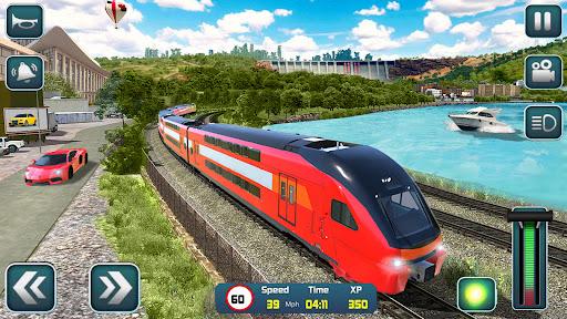 Euro Train Driver Train Games - عکس بازی موبایلی اندروید