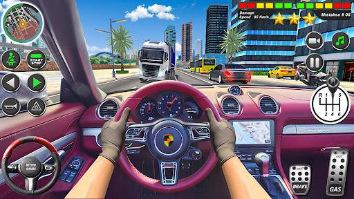 City Driving School Car Games - عکس بازی موبایلی اندروید