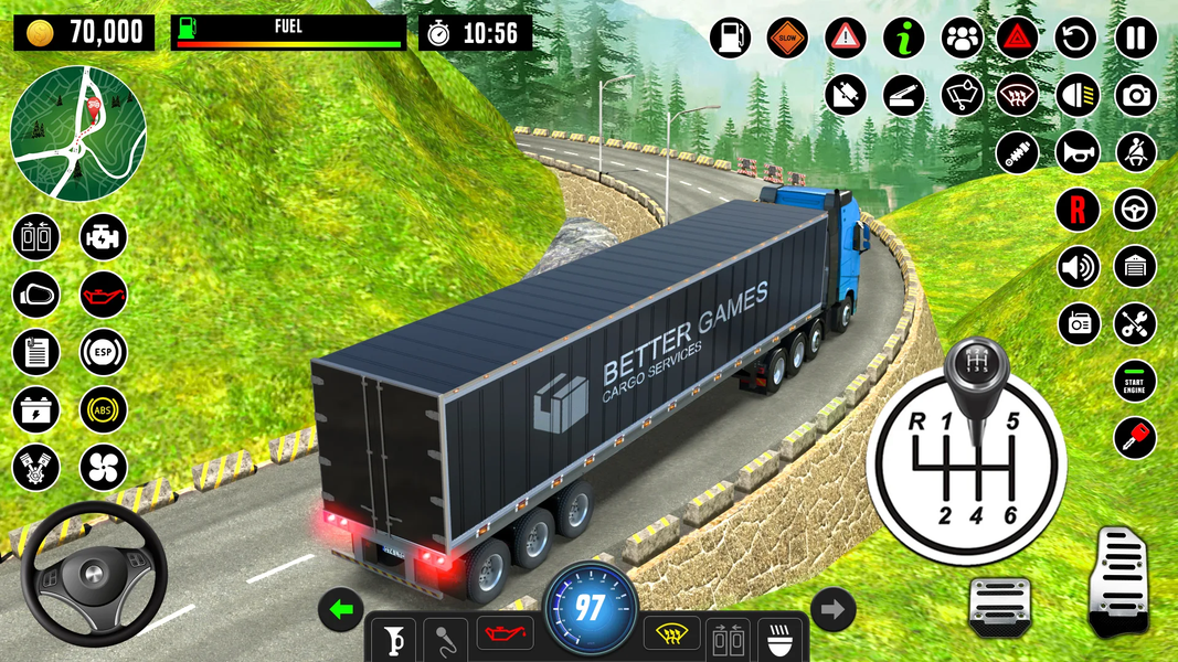 Truck Games - Driving School - عکس بازی موبایلی اندروید