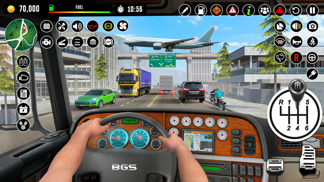 Truck Games - Driving School - عکس بازی موبایلی اندروید