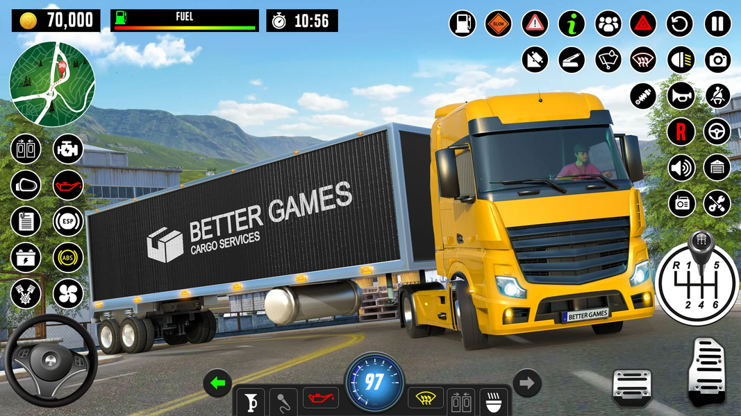 Truck Games - Driving School - عکس بازی موبایلی اندروید