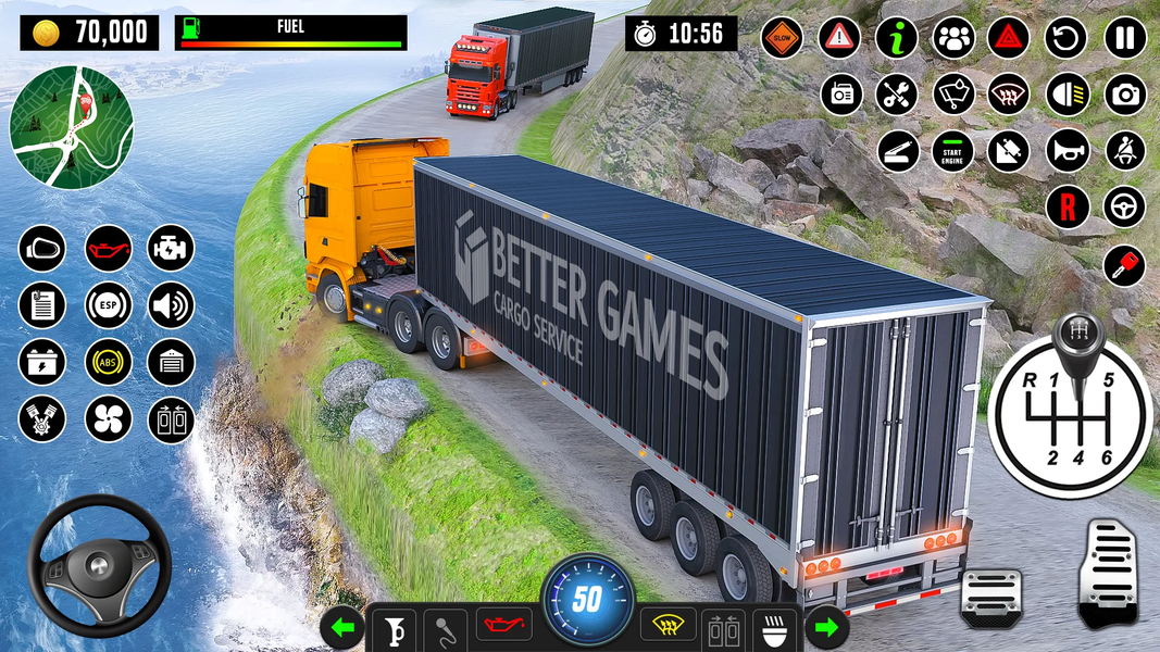 Truck Games - Driving School - عکس بازی موبایلی اندروید