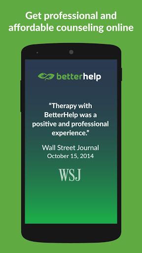 BetterHelp - Therapy - Image screenshot of android app