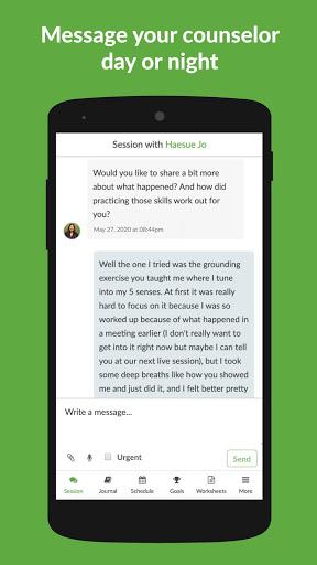 BetterHelp - Therapy - Image screenshot of android app