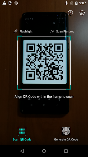 QR Code Reader & Generator - عکس برنامه موبایلی اندروید