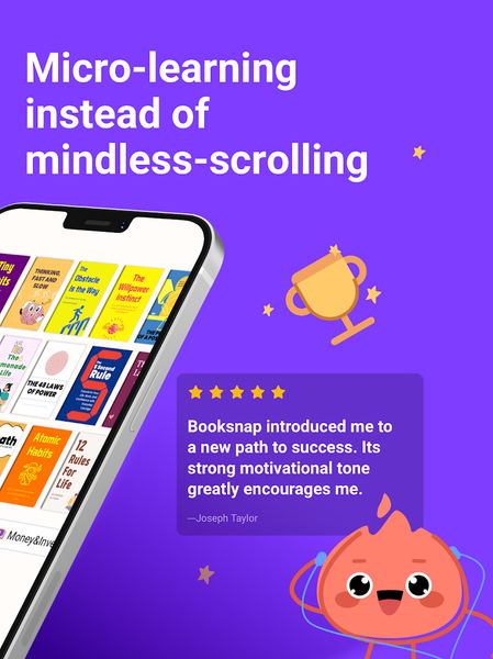 BookSnap: ۱۵min a book - عکس برنامه موبایلی اندروید