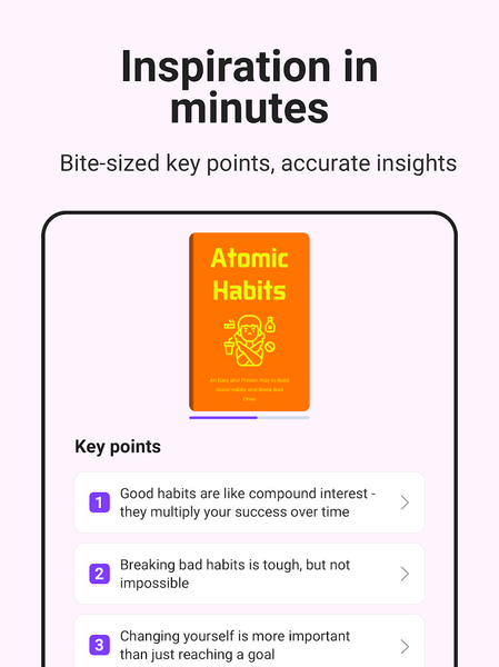 BookSnap: ۱۵min a book - عکس برنامه موبایلی اندروید