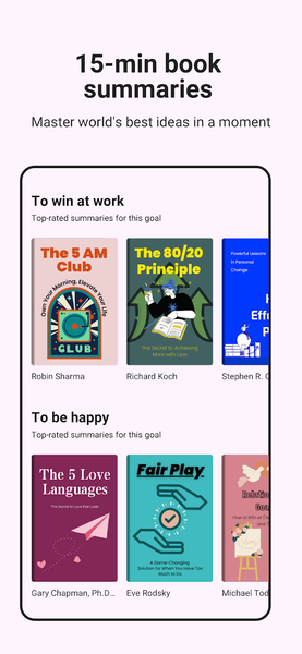 BookSnap: ۱۵min a book - عکس برنامه موبایلی اندروید
