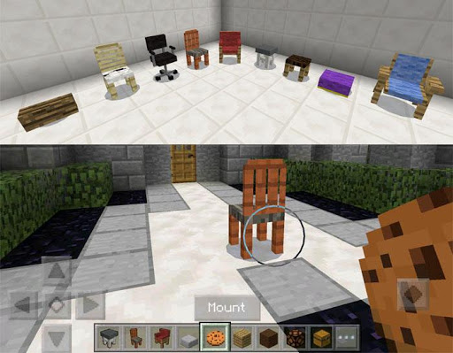 Make a chair in minecraft hot sale