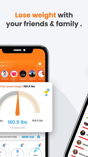 BetterTogether Weight Loss App - عکس برنامه موبایلی اندروید