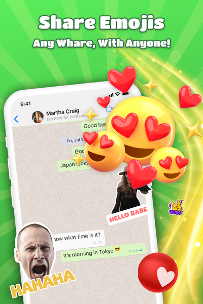 Sticker Fun & Emoji Maker - عکس برنامه موبایلی اندروید