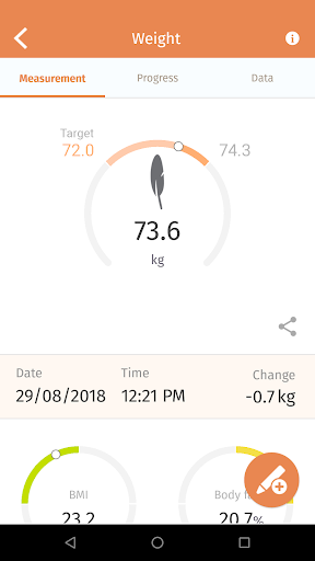 beurer HealthManager - Image screenshot of android app