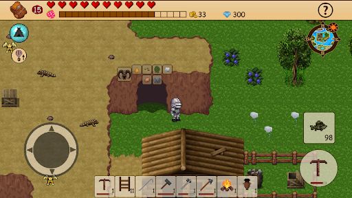 Survival RPG: Open World Pixel - Image screenshot of android app