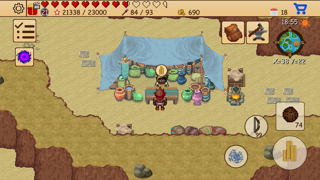 Survival RPG: Pirate Adventure - عکس بازی موبایلی اندروید