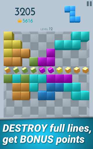TetroCrate Block Puzzle ۳D - عکس بازی موبایلی اندروید