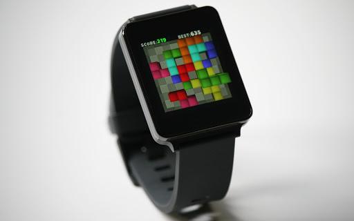 TetroCrate 3D for Android Wear - Gameplay image of android game