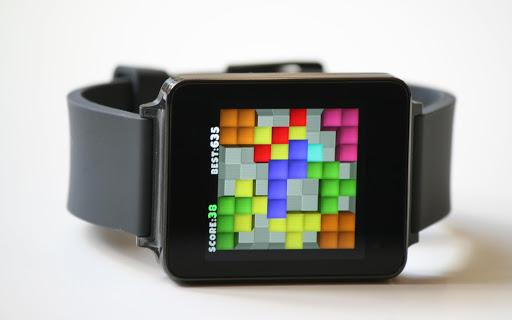 TetroCrate 3D for Android Wear - Gameplay image of android game