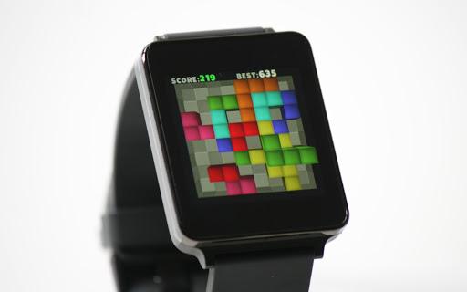 TetroCrate 3D for Android Wear - Gameplay image of android game