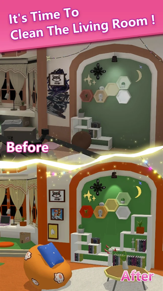 House Clean Up 3D- Decor Games - Gameplay image of android game