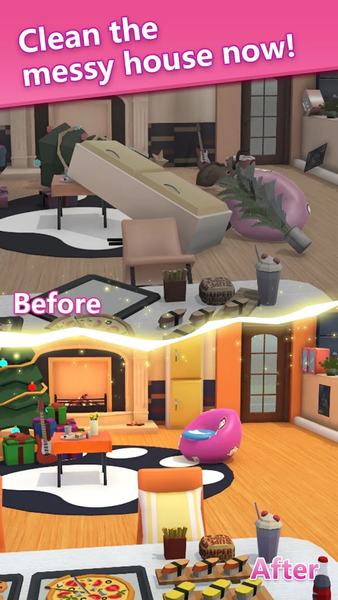 House Clean Up 3D- Decor Games - Gameplay image of android game