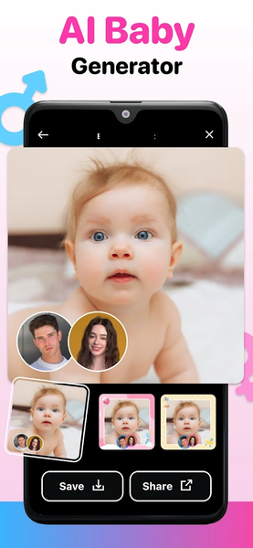 AI Baby Generator Face Maker - Image screenshot of android app
