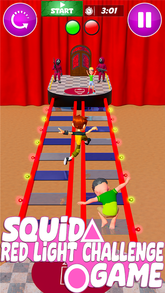 Squid Game ۳D - Squid Survival - عکس بازی موبایلی اندروید