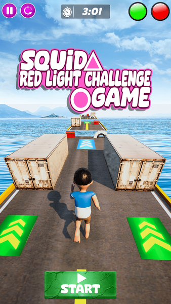 Squid Game ۳D - Squid Survival - عکس بازی موبایلی اندروید