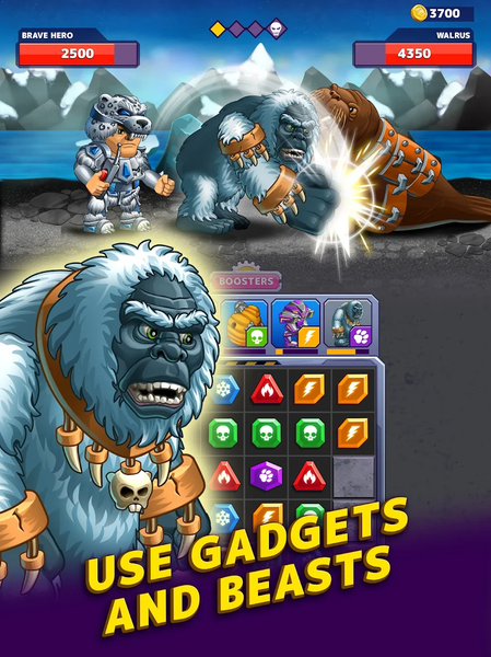 Battle Lines: Puzzle Fighter - عکس بازی موبایلی اندروید