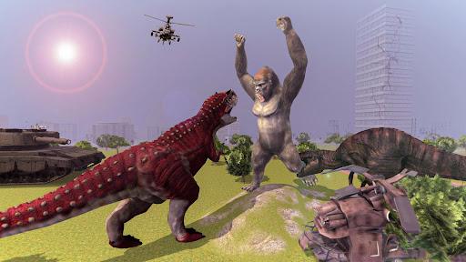 Angry Gorilla City Smasher 3D - Image screenshot of android app