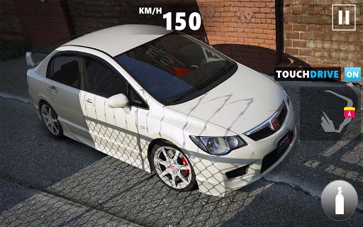 Civic Reborn Extreme Modern City Car Drift & Drive - Image screenshot of android app