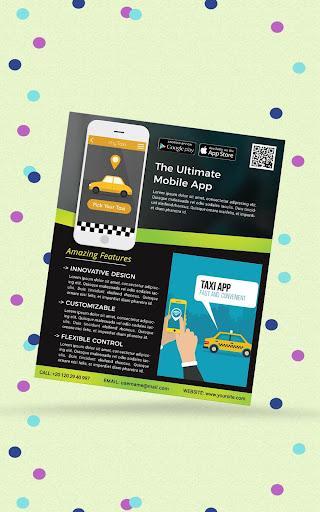 Flyers, Poster Maker, Design - Image screenshot of android app