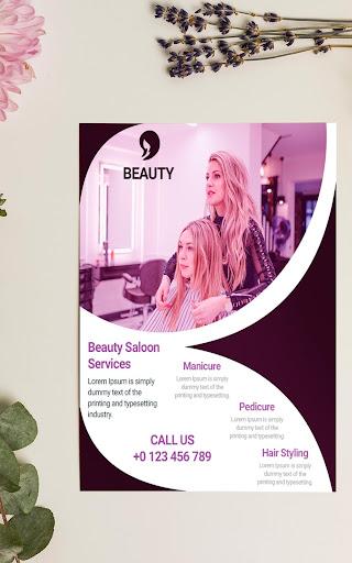 Flyers, Poster Maker, Design - Image screenshot of android app