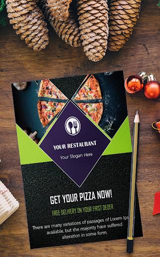 Flyers, Poster Maker, Design - Image screenshot of android app