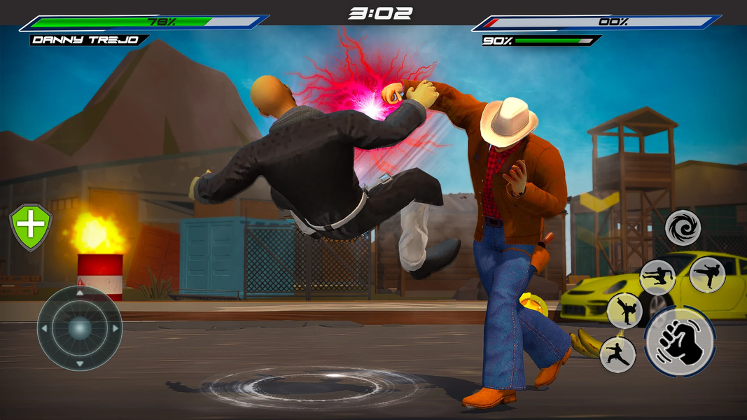 Karate Fighter: Kombat Games - Gameplay image of android game