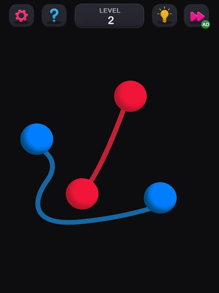 Ball Connect Puzzle: Link Dots - Gameplay image of android game