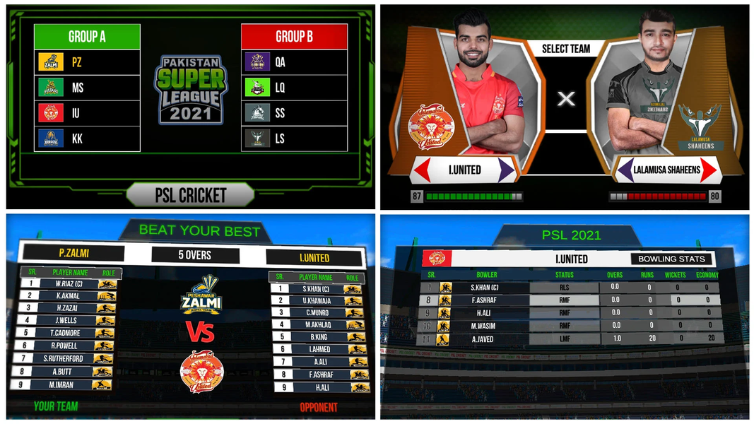 Pakistan Cricket League - Gameplay image of android game