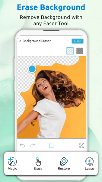 Background Eraser:Photo Editor - عکس برنامه موبایلی اندروید