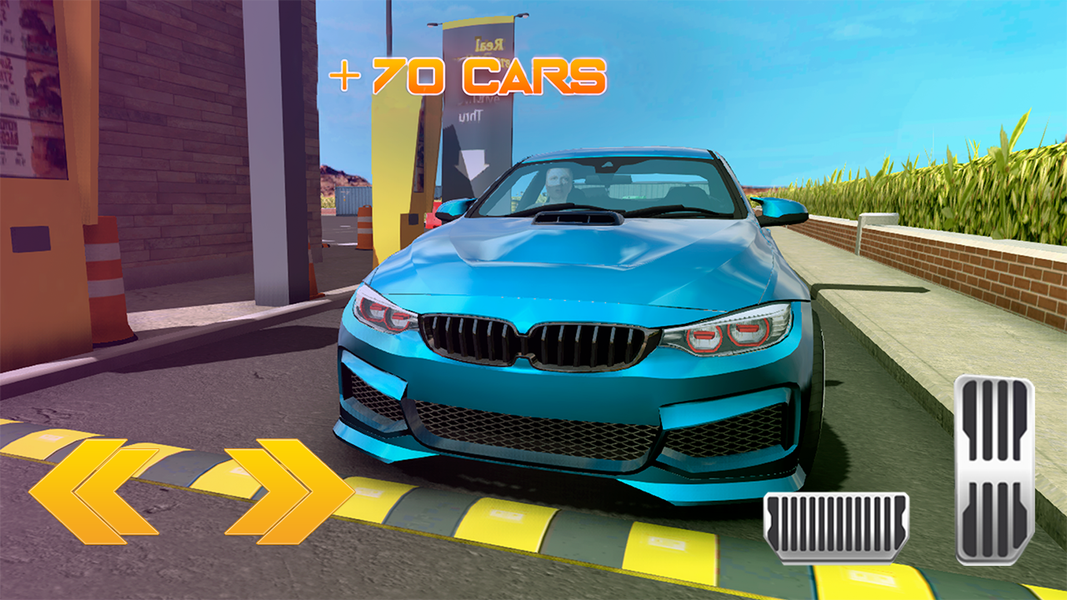 Super car parking - Car games - Gameplay image of android game