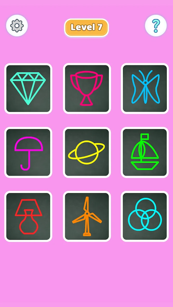 Single Line Drawing Puzzle - عکس بازی موبایلی اندروید