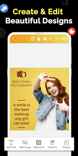Post Maker, Graphic Design App - عکس برنامه موبایلی اندروید