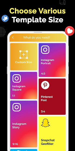 Post Maker, Graphic Design App - عکس برنامه موبایلی اندروید