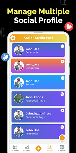Post Maker, Graphic Design App - عکس برنامه موبایلی اندروید