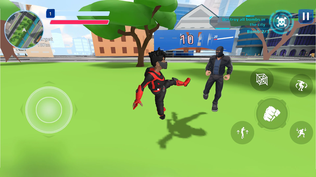 Super Hero Fight: Flying Game - عکس بازی موبایلی اندروید