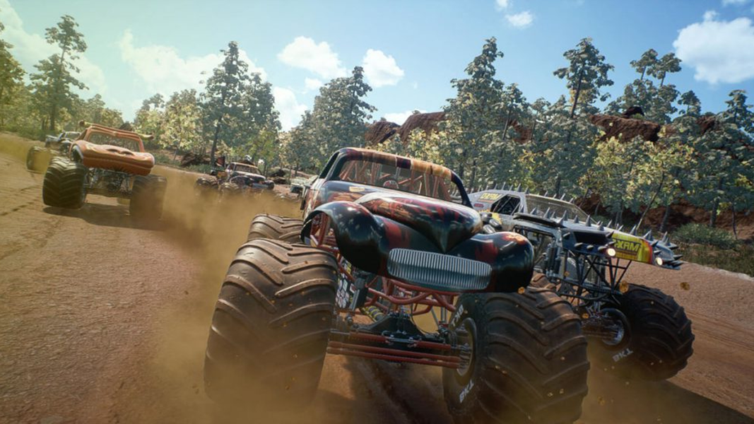 Off Road Monster Truck Games - Gameplay image of android game