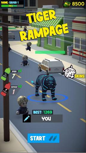 Tiger Rampage: 3D Tiger Games - عکس بازی موبایلی اندروید