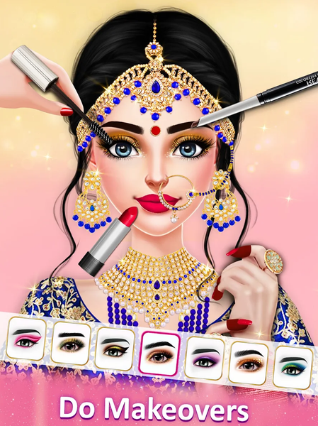 Indian Wedding Dress up Games - عکس بازی موبایلی اندروید