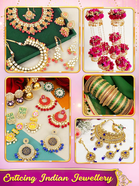 Indian Wedding Dress up Games - عکس بازی موبایلی اندروید