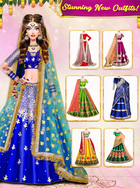 Indian Wedding Dress up Games - عکس بازی موبایلی اندروید