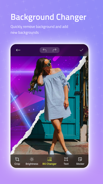 Magic Photo Background Changer - Image screenshot of android app